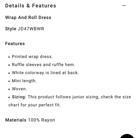 ☀️🌺 BILLABONG 🌺☀️ Wrap And Roll Mini Dress - Picture 4 of 4